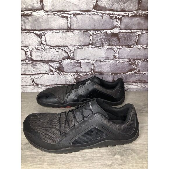 Vivobarefoot Primus Trail Firm Ground Black Mesh Running Shoes Men Sz 47EU/13.5M - Picture 7 of 16